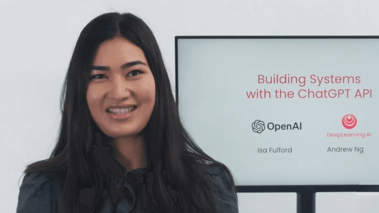 Building Systems with the ChatGPT API - DeepLearning.AI